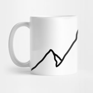 Simple Mountain Mug